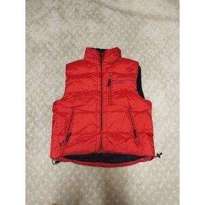 Vintage Polo Sport Ralph Lauren Vest Men's L Red Down Puffer Ripstop Nylon 90's